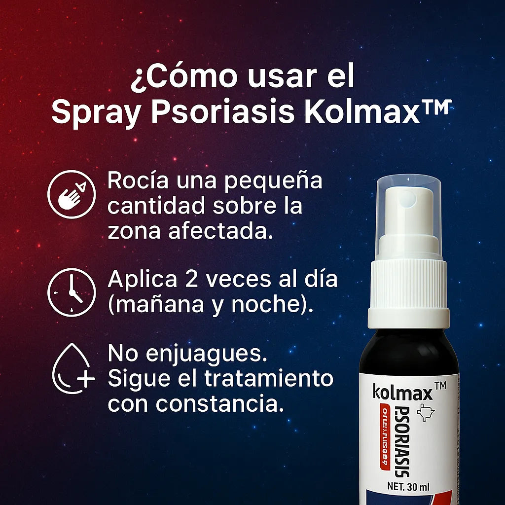 Spray Psoriasis: Piel Sana y Sin Picazón