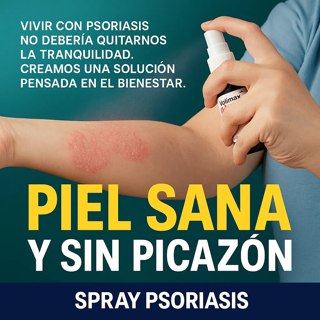 Spray Psoriasis: Piel Sana y Sin Picazón