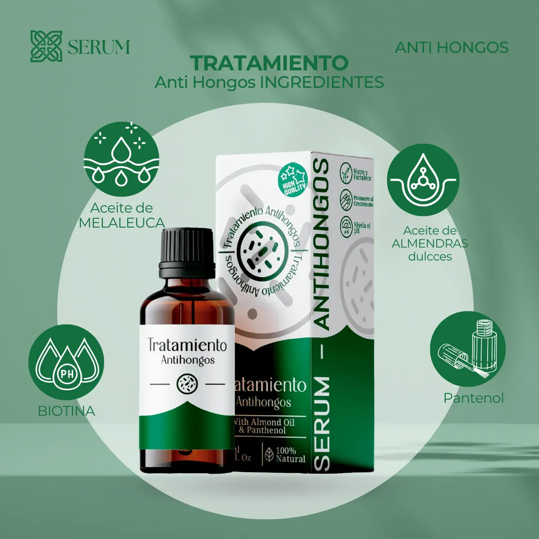 Tratamiento Antihongos: Uñas sanas y fuertes