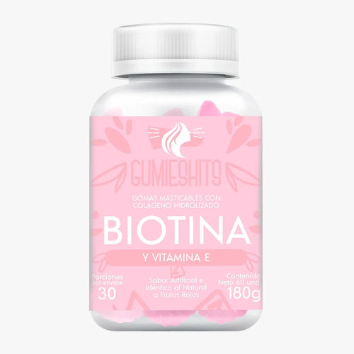 Gomitas Salud y Belleza:  Biotina + Vitamina E x 60 unid
