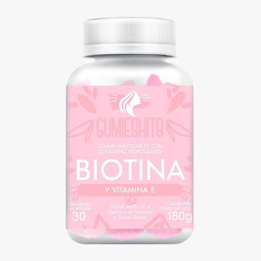 Gomitas Salud y Belleza:  Biotina + Vitamina E x 60 unid